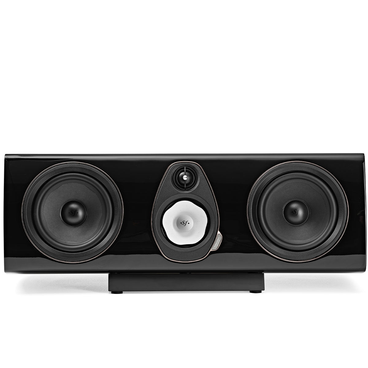 Sonus Faber Sonetto Center G2 Center Channel Speaker - Black - front view