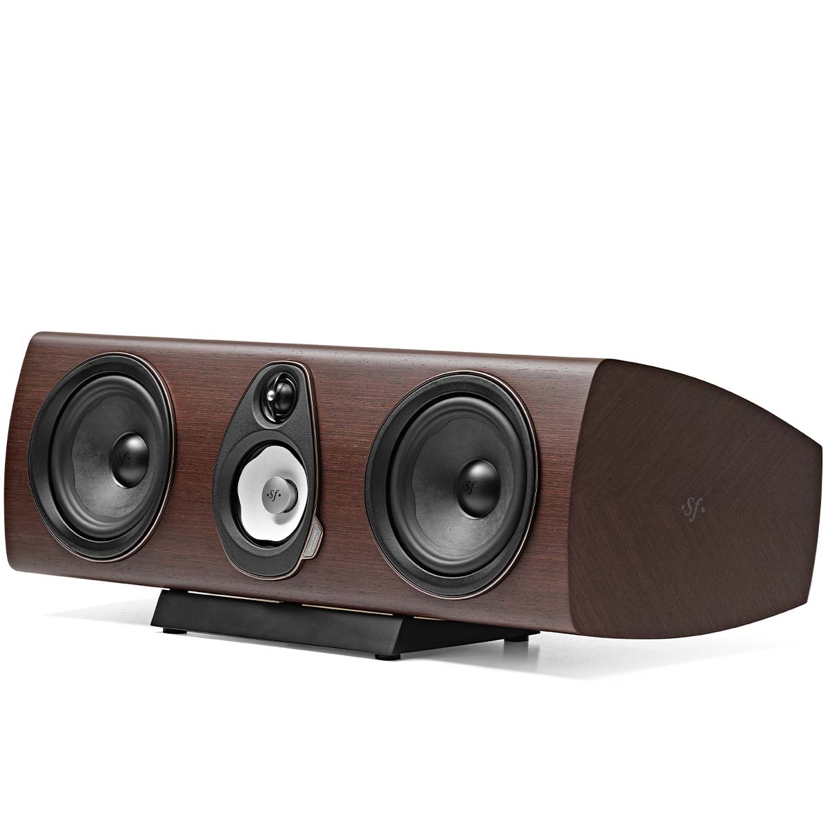 Sonus Faber Sonetto Center G2 Center Channel Speaker - Wenge - three-quarter view