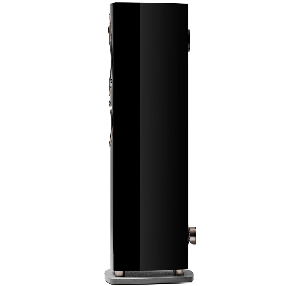 Sonus Faber Sonetto III G2 Floorstanding Loudspeaker - Black - single speaker side view