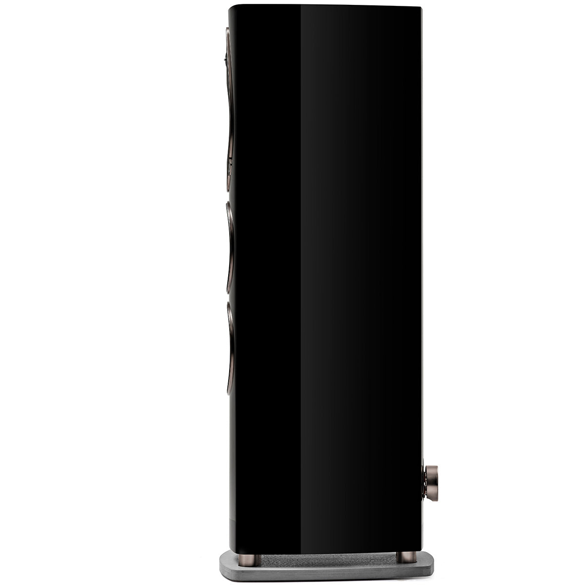 Sonus Faber Sonetto V G2 Floorstanding Loudspeaker - Black - single speaker side view