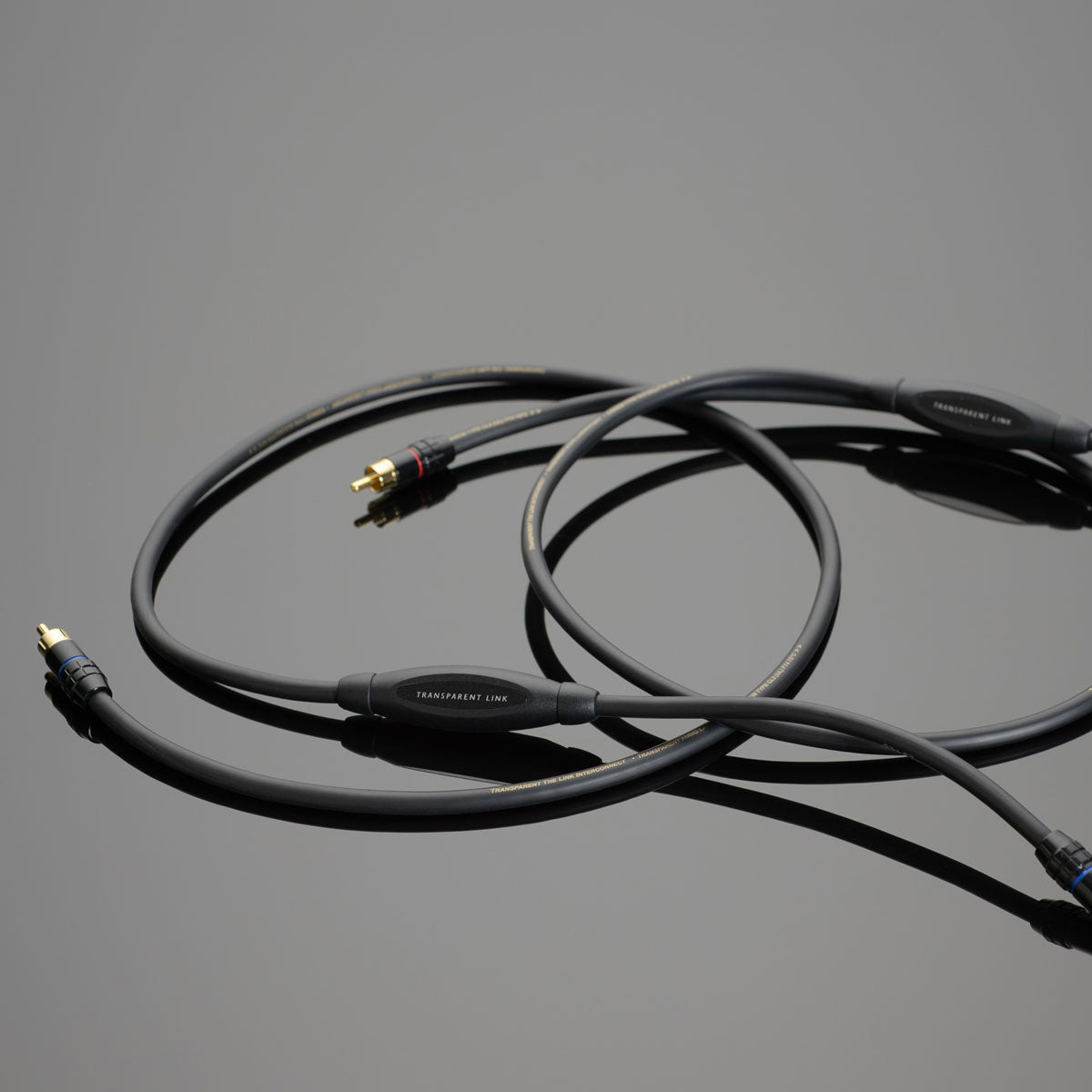 Transparent Link RCA Interconnect Cable