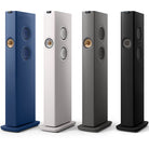 KEF LS60 Wireless Music System - front view of all colors