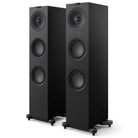 KEF Q7 Meta Floorstanding Loudspeakers - Each black front view