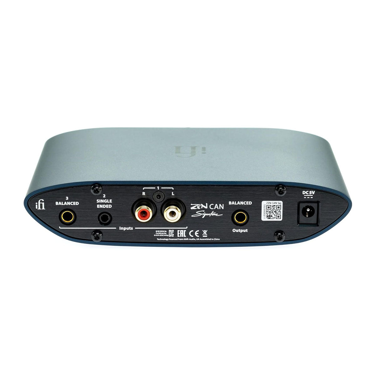 iFi Audio ZEN CAN Signature Premium Desk-Fi Headphone Amp - angled rear view