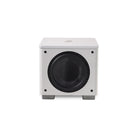 REL Acoustics HT/1003 MKII Subwoofer White front view without grille