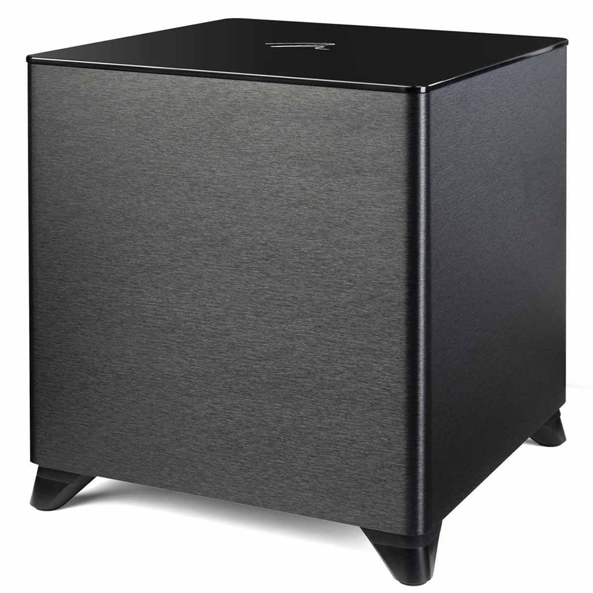 MartinLogan Dynamo Foundation 12 High-Resolution Subwoofer angled front view