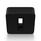 Sonos Sub 4 Wireless Subwoofer - Black top and front view angled down