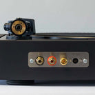 Pro-Ject A2 Automatic Record Player closeup of rear outputs