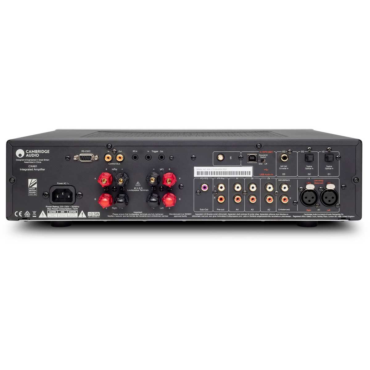 Cambridge Audio CXA81 Integrated Amplifier 115V