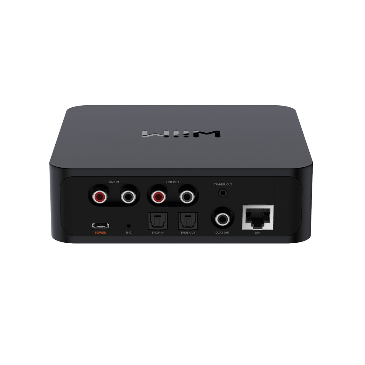 WiiM Pro Wireless Audio Streamer - rear components view