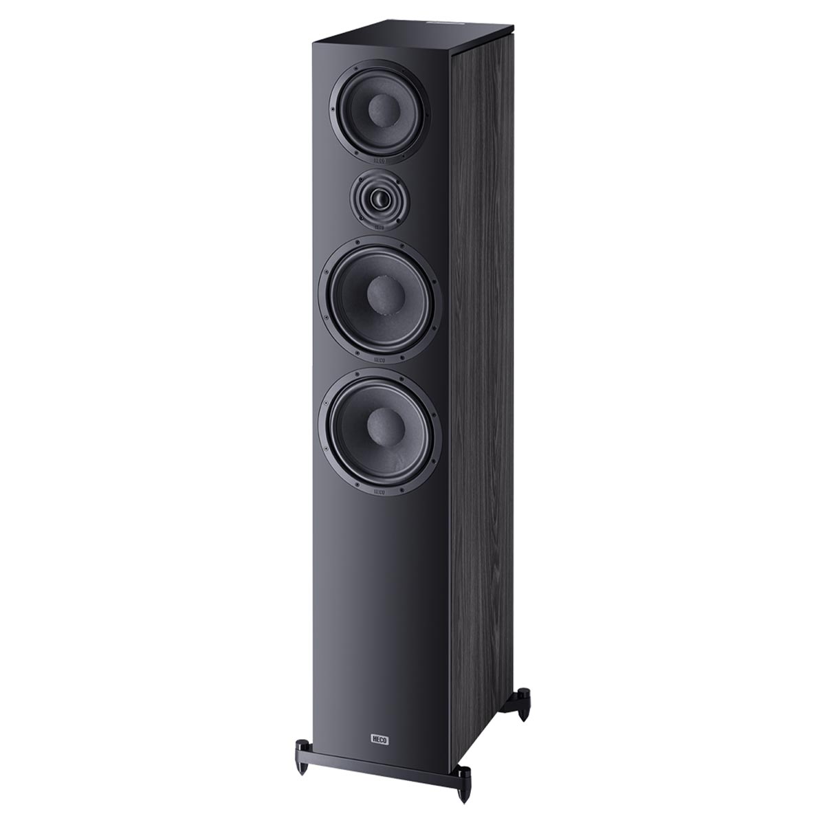 HECO Aurora 1000 Floorstanding Speaker w/o grill - black