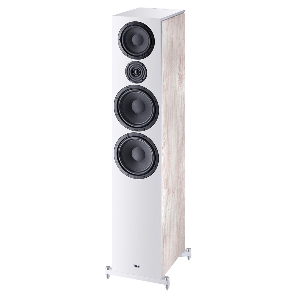 HECO Aurora 1000 Floorstanding Speaker w/o grill - white