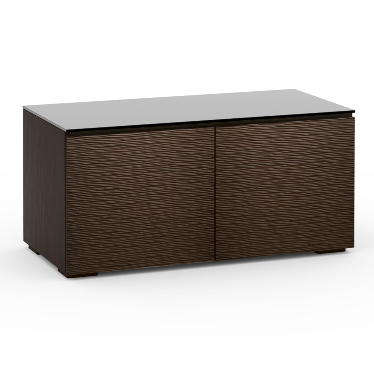 Salamander Designs Berlin 212 Twin-Width AV Cabinet - Textured Wenge