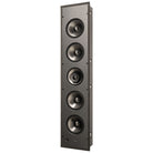 Paradigm CI Pro P5-LCR v2 6.5” 3-Way LCR Shallow-Enclosure In-Wall Speaker - Each - three-quarter front view no grille