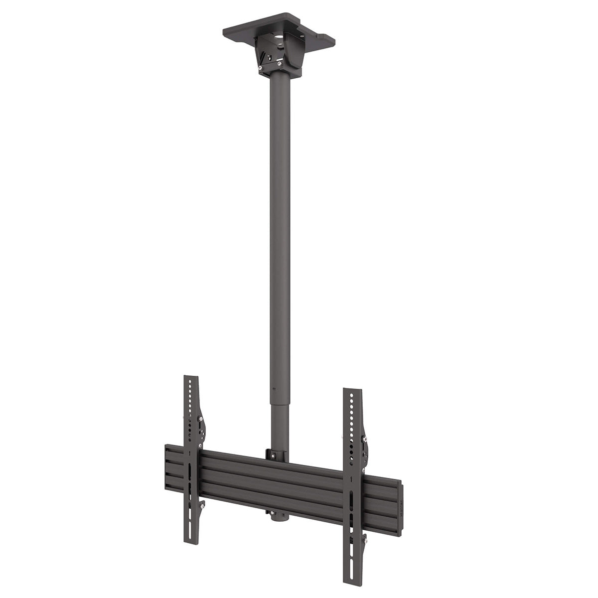 Kanto CM600SG Stainless Steel Outdoor Ceiling TV Mount for 37" - 70" TVs Front right view