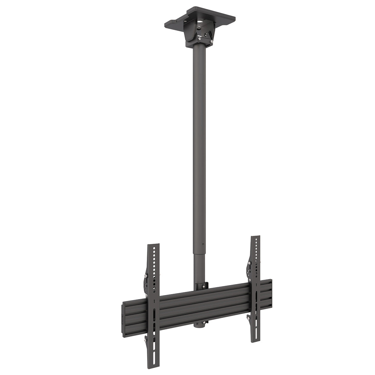 Kanto CM600SG Stainless Steel Outdoor Ceiling TV Mount for 37" - 70" TVs Front left view