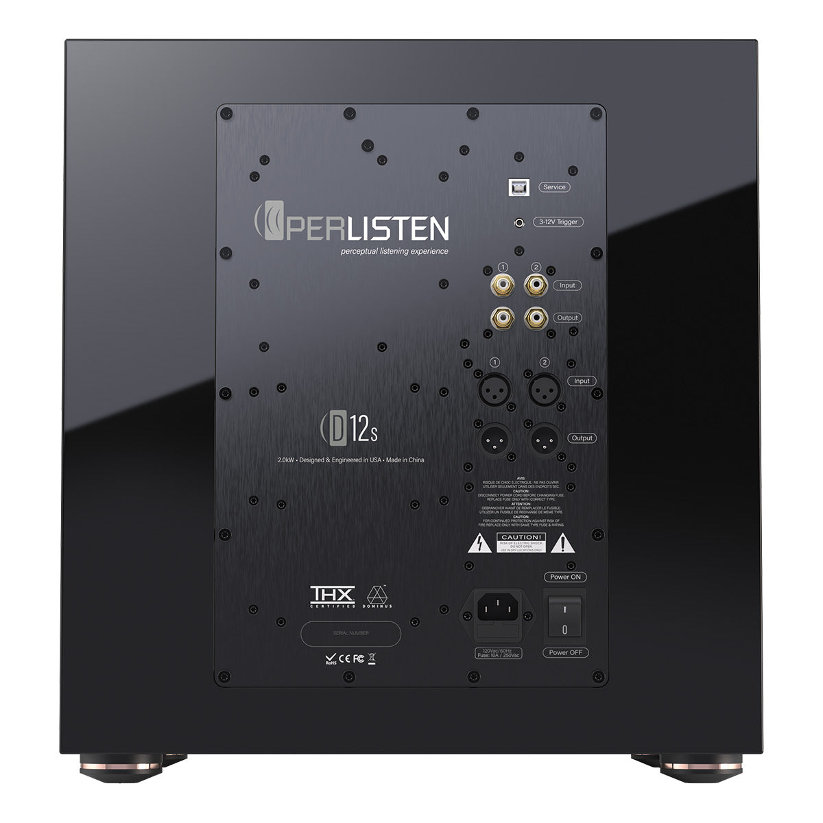 Perlisten D12S Single 12" Subwoofer