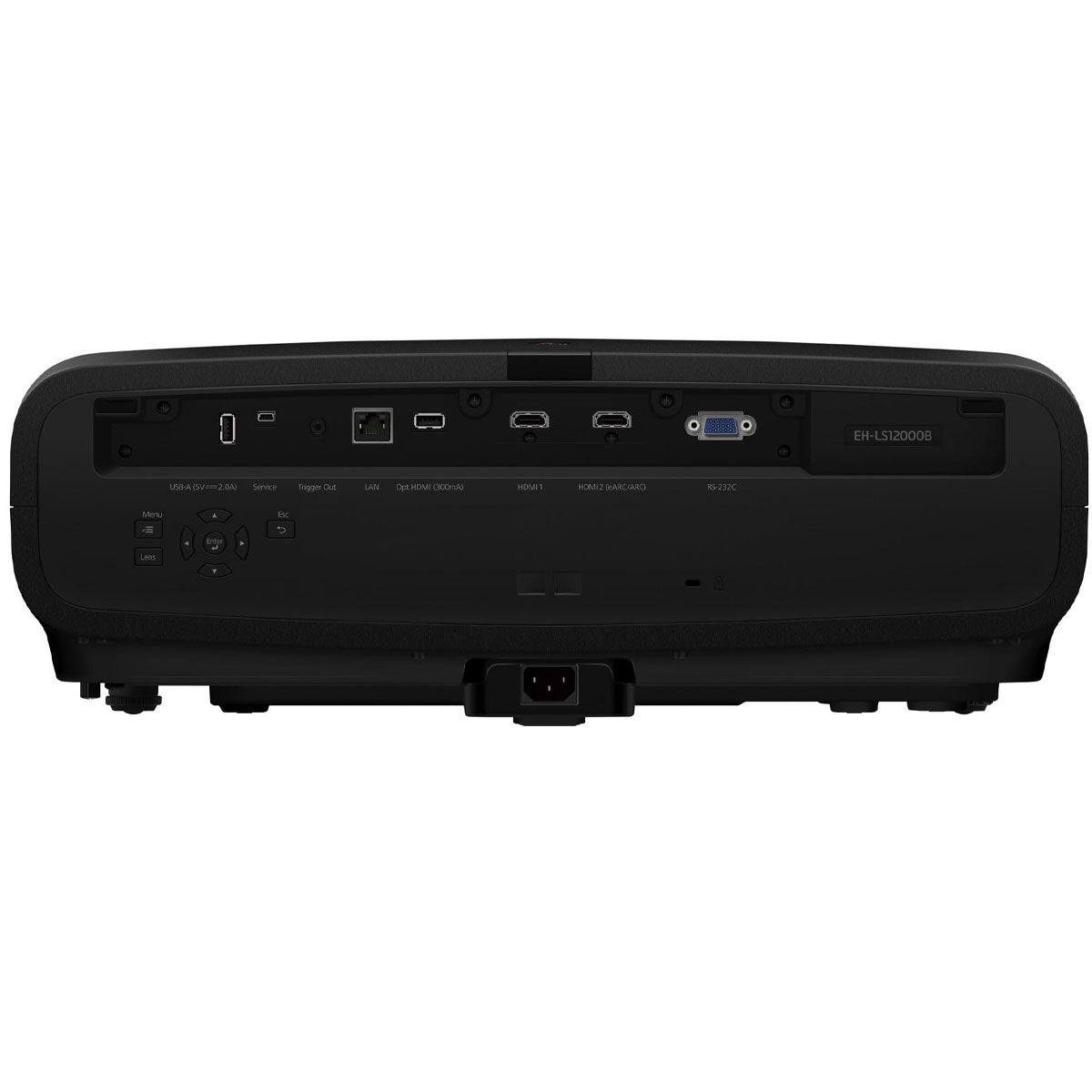 Epson Pro Cinema LS12000 4K PRO-UHD Laser Projector Rear Inputs