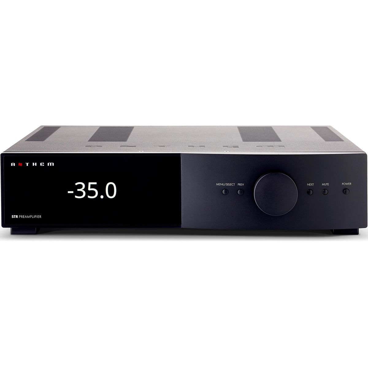 Front View STR Preamplifier in Black