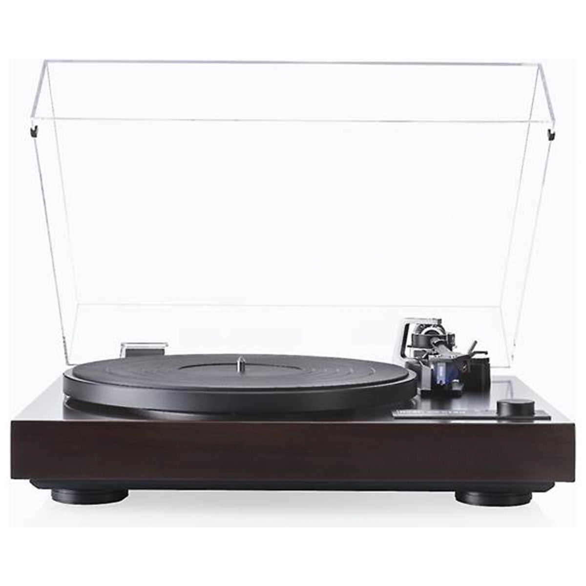 Dual CS 618Q Traditional Manual Turntable with Direct Drive Front view