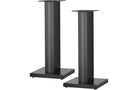 Bowers & Wilkins FS‑700 S3 Speaker Stands in black - front view