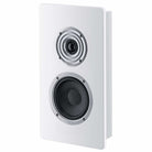 HECO Ambient 11F On-Wall Speaker, White, front angle