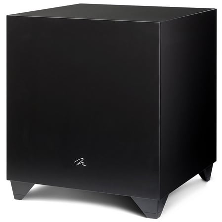 MartinLogan Dynamo 1600X Subwoofer, Black, Front,MartinLogan Dynamo 1600X Subwoofer, Black, Back,MartinLogan Dynamo 1600X Subwoofer, Black, Spike