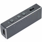 iFi GO Bar Portable Headphone Amp & DAC - angled view with input