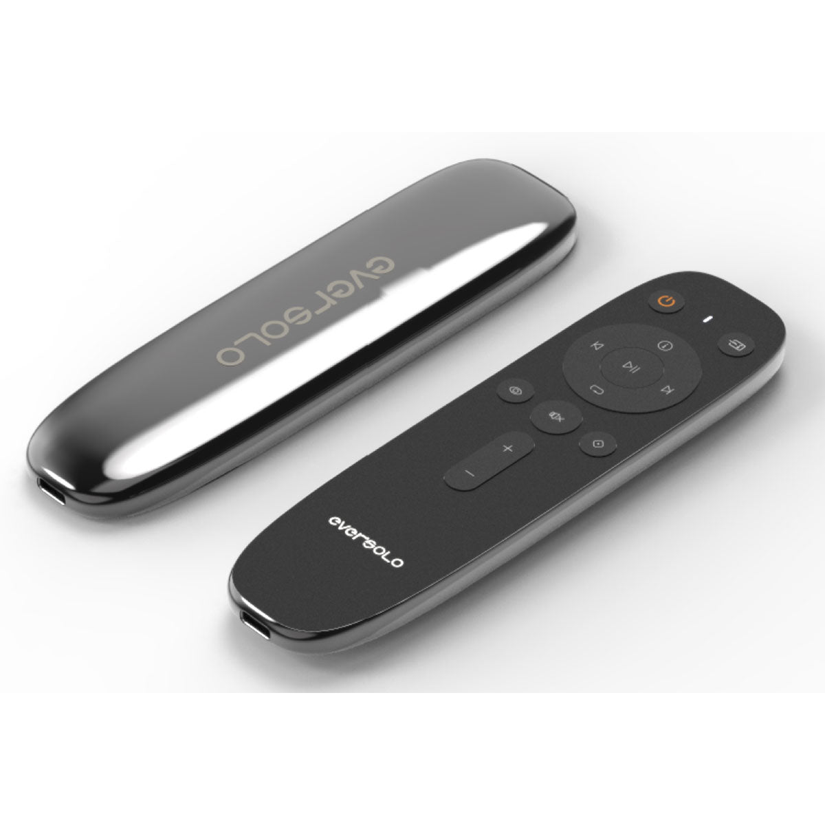 EverSolo DMP-A10 - remote control, top and bottom views