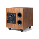 JBL L10cs Classic Series Subwoofer - Walnut angled right rear view