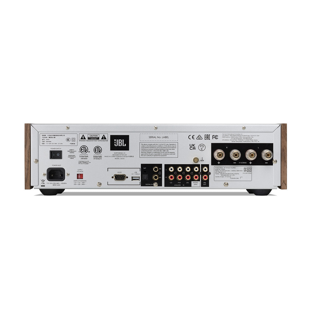 JBL SA550 Integrated Amplifier