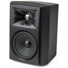 JBL Stage XD-5 Outdoor Speakers - Black - Pair - angled front view