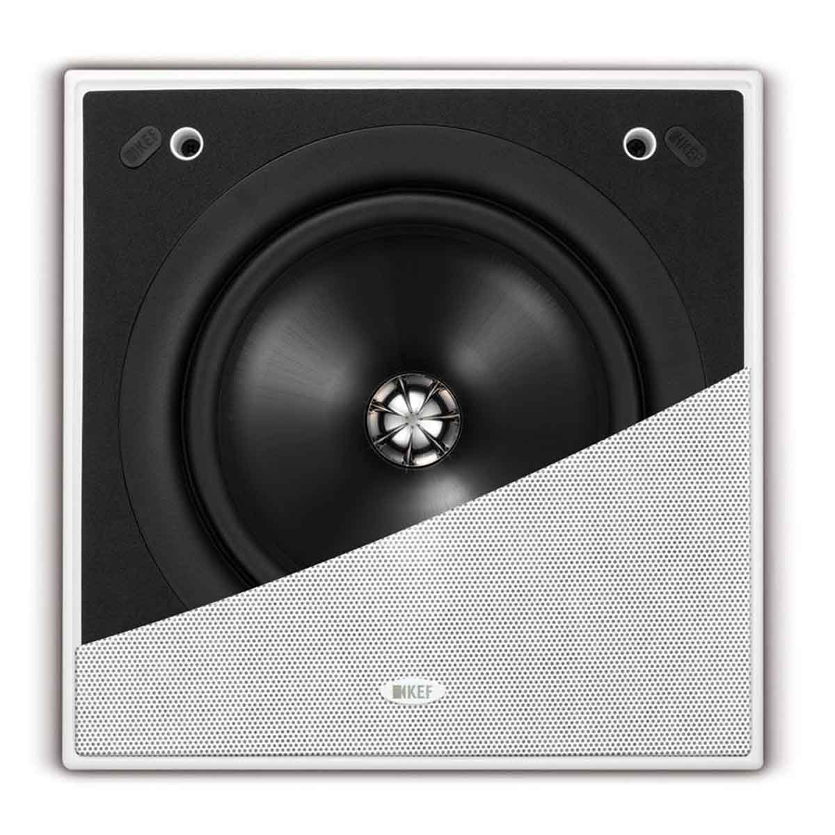 KEF Ci200QS Uni-Q Square - White - Each