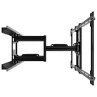 Kanto PDX650SG Stainless Steel Full Motion Dual Stud Outdoor TV Mount for 37” – 75” TVs Left view