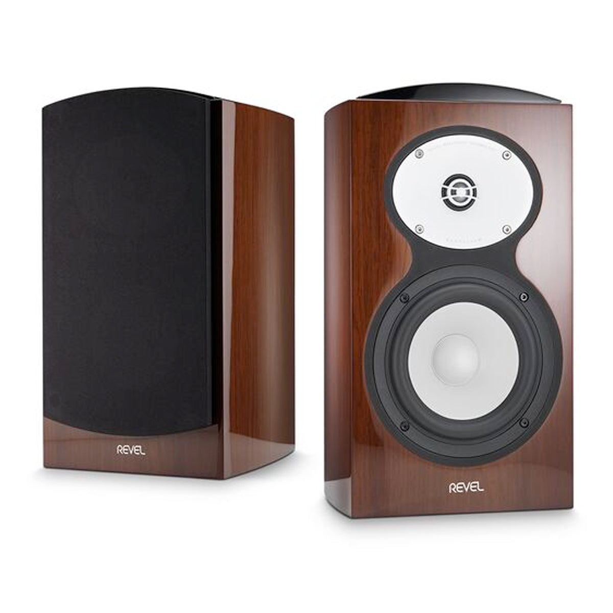 Revel PerformaBe M126Be Bookshelf Speakers - Each - Walnut