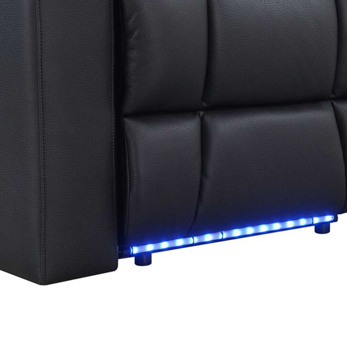 Audio Advice Revolution Chair Lighting Underneath closeup