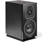 Sonus Faber Lumina I - 5" Bookshelf Speaker - Black - angled front view without grille