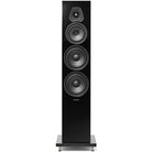 Sonus Faber Lumina V Floorstanding Speaker - Black - Each - front view without grille