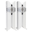 Monitor Audio Hyphn Reference Floorstanding Loudspeaker - Pair front view of white pair