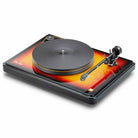 MoFi Fender PrecisionDeck Turntable, Sunburst, front top angle