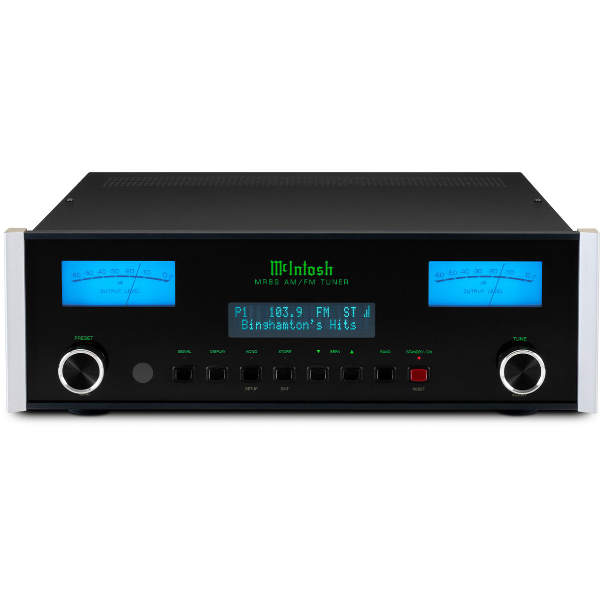 McIntosh MR89 AM/FM Tuner - front view