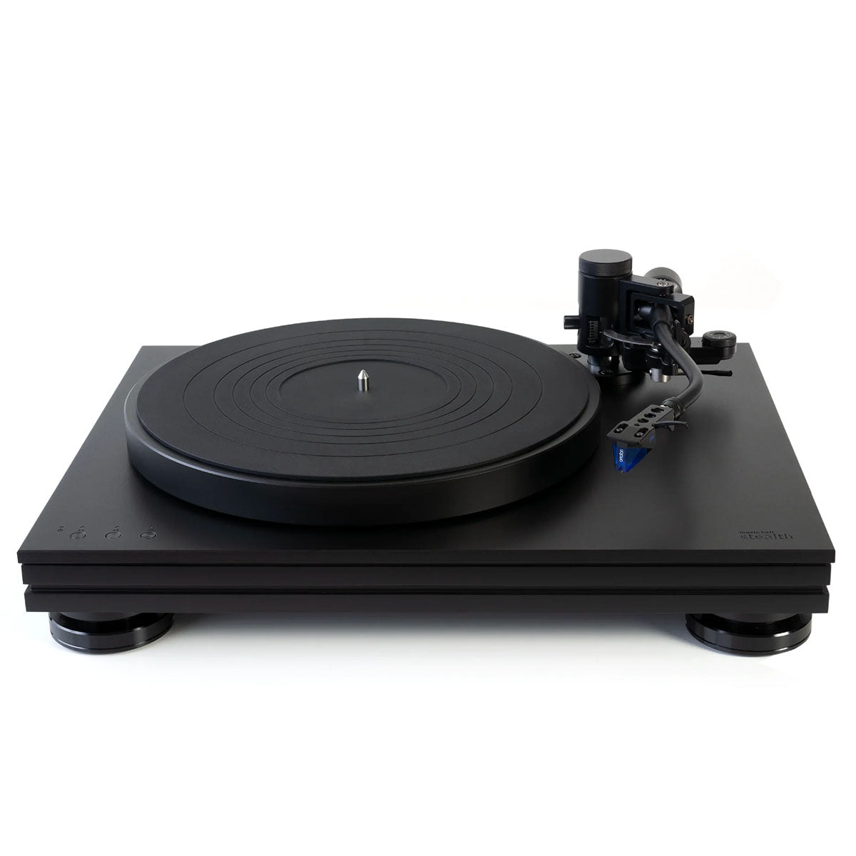 Music Hall Stealth Turntable - front view without record