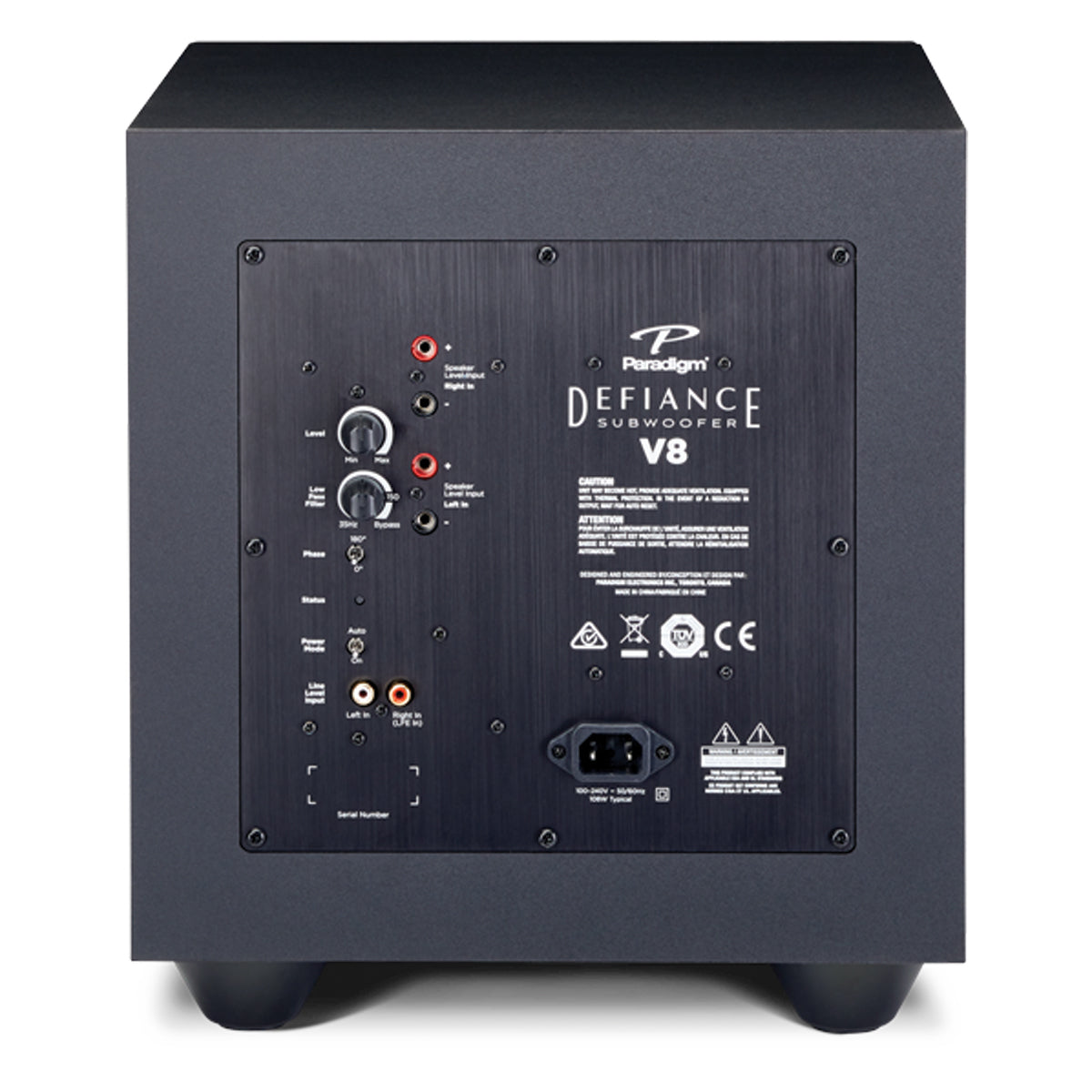 Paradigm Defiance V8 Subwoofer