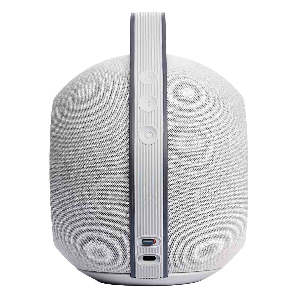 Devialet Mania HiFi Portable Smart Speaker - Opéra de Paris - side view of power button