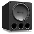 SVS PB17 - Ultra R|Evolution Subwoofer - black oak angled left front view