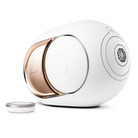 Devialet Phantom I 108dB Wireless Speaker, Gold, front angle with remote