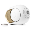 Devialet Phantom I 108dB Opéra de Paris Wireless Speaker, Gold Leaf, front angle with remote