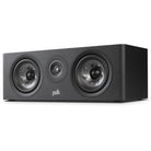 Polk Reserve R300 Center Channel Speaker, Black, front left angle