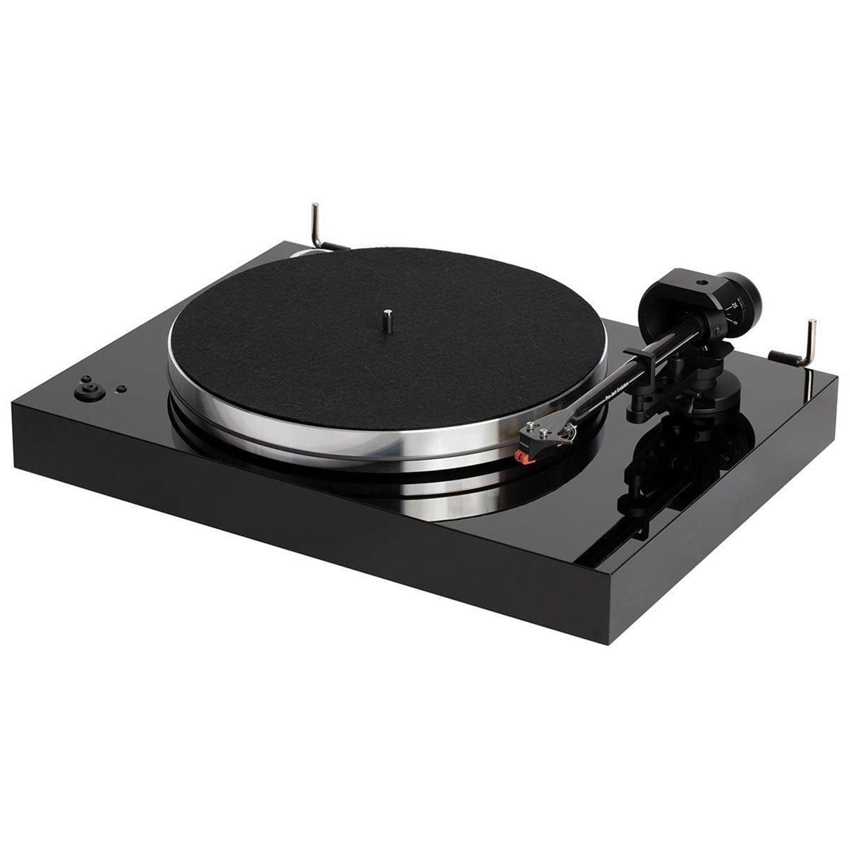 Pro-Ject X8 Evolution - right angle side view in black