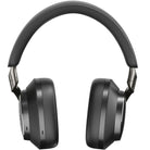 Close-up front view of the Px8 Premium Wireless Over-Ear Headphones in Black.